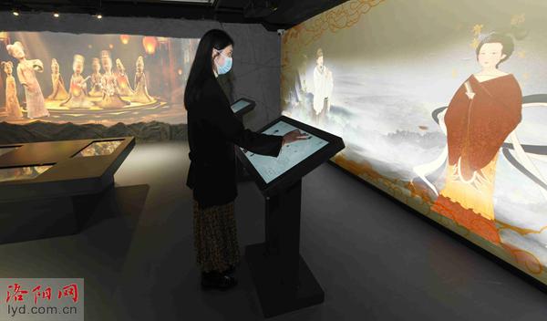洛阳博物馆数字“黑科技”带您沉浸式体验文物